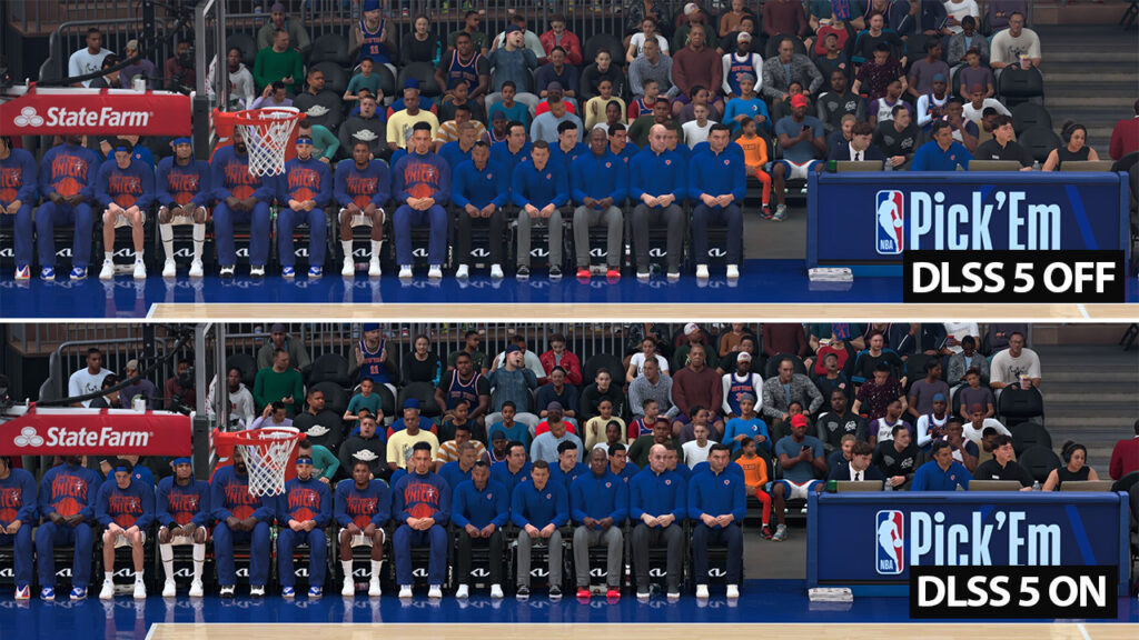 NBA 2K27 DLSS ON OFF