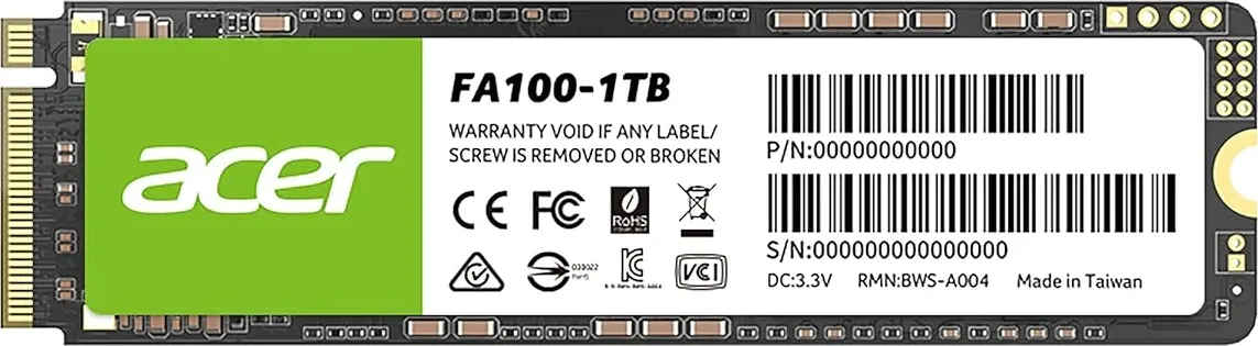 Acer FA100 1 TB Internal Solid State Drive