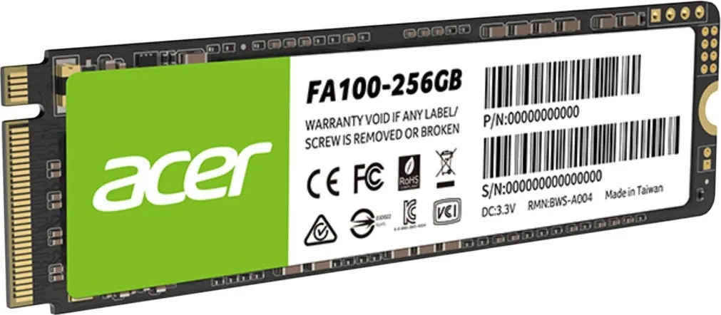Acer FA100 256 GB Internal Solid State Drive
