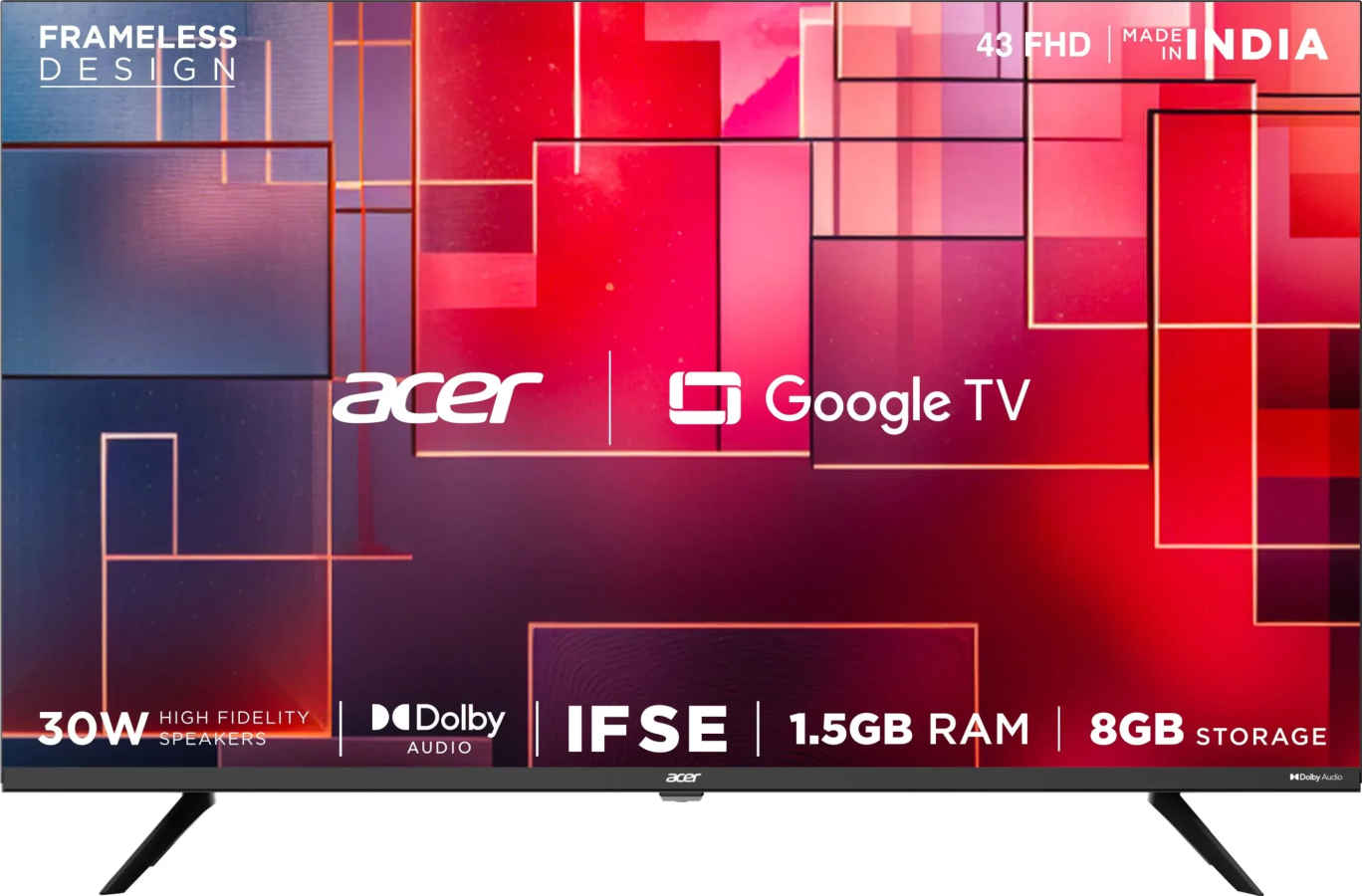 Acer G Plus Series 43 inch Full HD Smart LED TV (AR43FDGGR2841AD ...