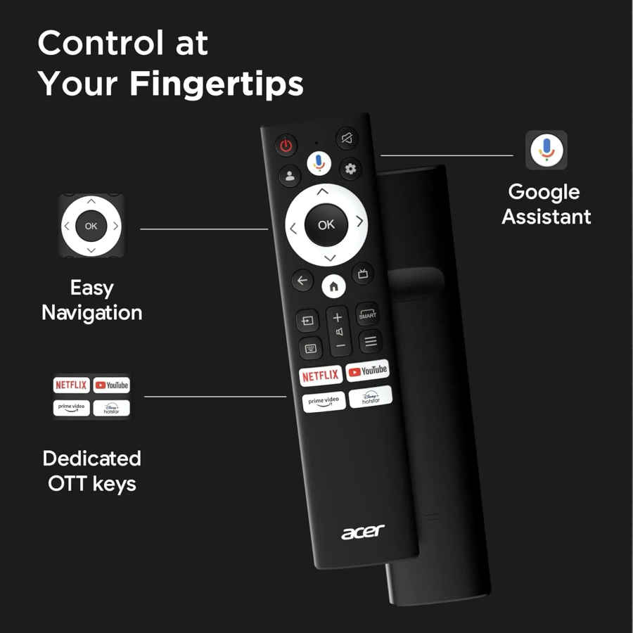 Acer M Series 75 inch Ultra HD 4K Smart QLED TV (AR75UDMGR2885AT)