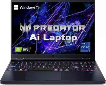 Acer Predator Helios 16 ‎PH16-72 NH.QNXSI.003 Gaming Laptop (14th Gen Core i9/ 16GB/ 1TB SSD/ Win11/ 8GB RTX4070)