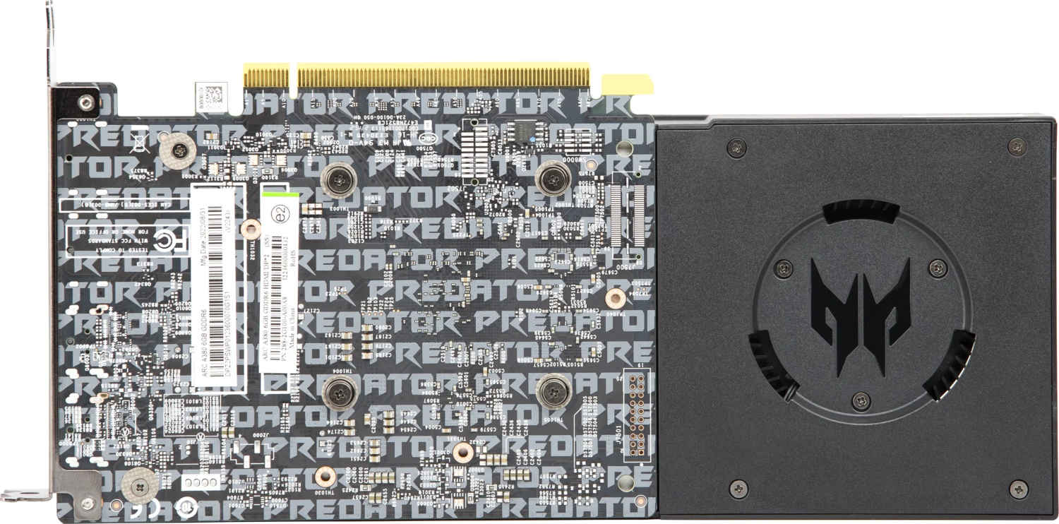 Acer Predator Intel ARC A380 6 GB GDDR6 Graphics Card