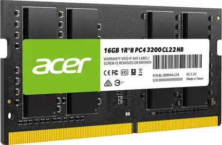 Acer SD100 BL.9BWWA.214 16 GB DDR4-3200 Laptop RAM