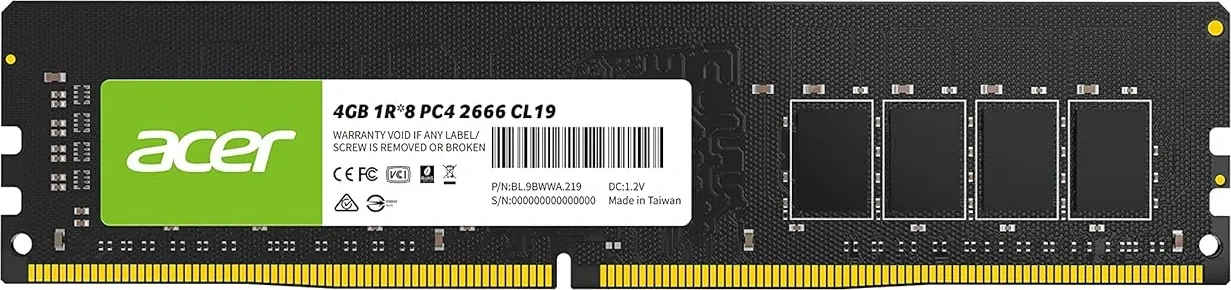 Acer UD100 4 GB DDR4-2666 Desktop RAM