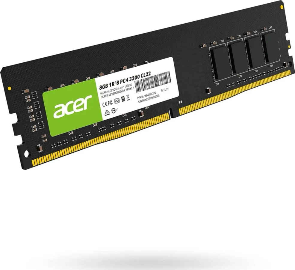 Acer UD100 BL.9BWWA.222 8 GB DDR4-3200 Desktop RAM