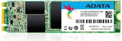 Adata ASU800NS38-512GT-C 512 GB Laptop Internal Solid State Drive