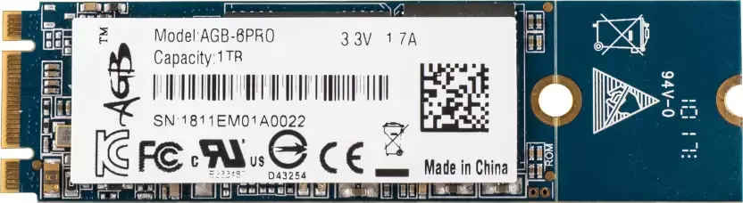 AGB 8 Pro 1 TB Internal Solid State Drive