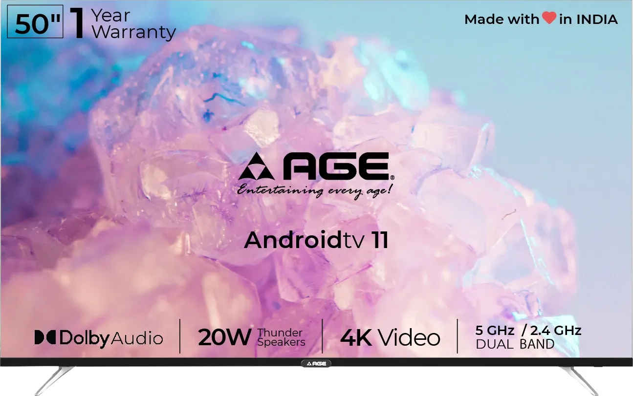 AGE PRO 50 NXT VC 50 inch Ultra HD 4K Smart LED TV