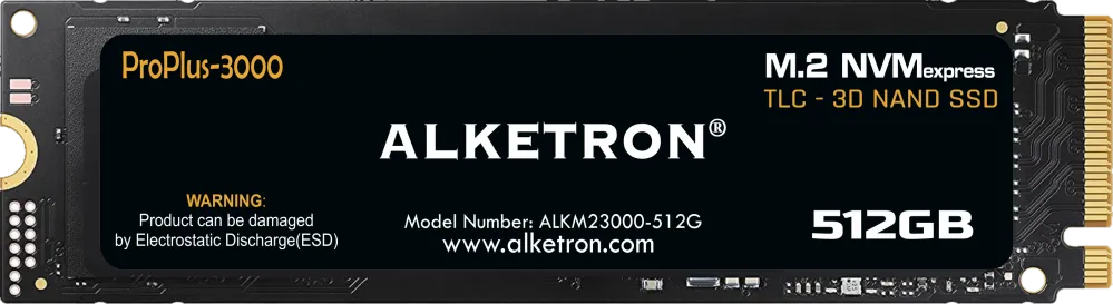 Alketron Pro Plus 3000 512GB Internal Solid State Drive