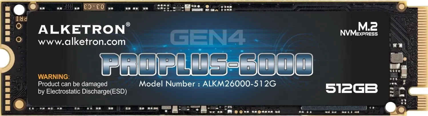 Alketron Pro Plus 6000 512GB Internal Solid State Drive