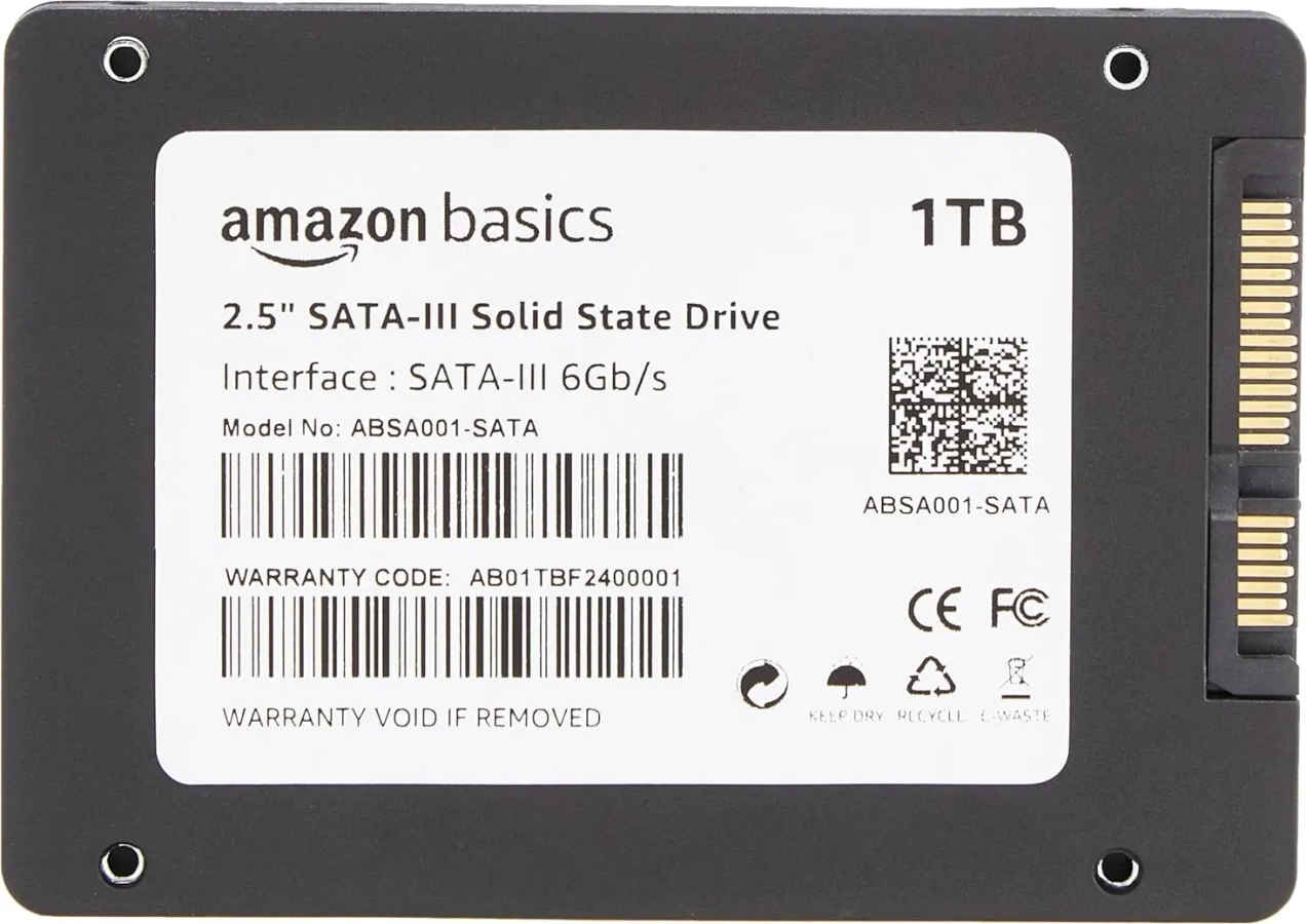 Amazon Basics ABSA001 1TB Internal Solid State Drive