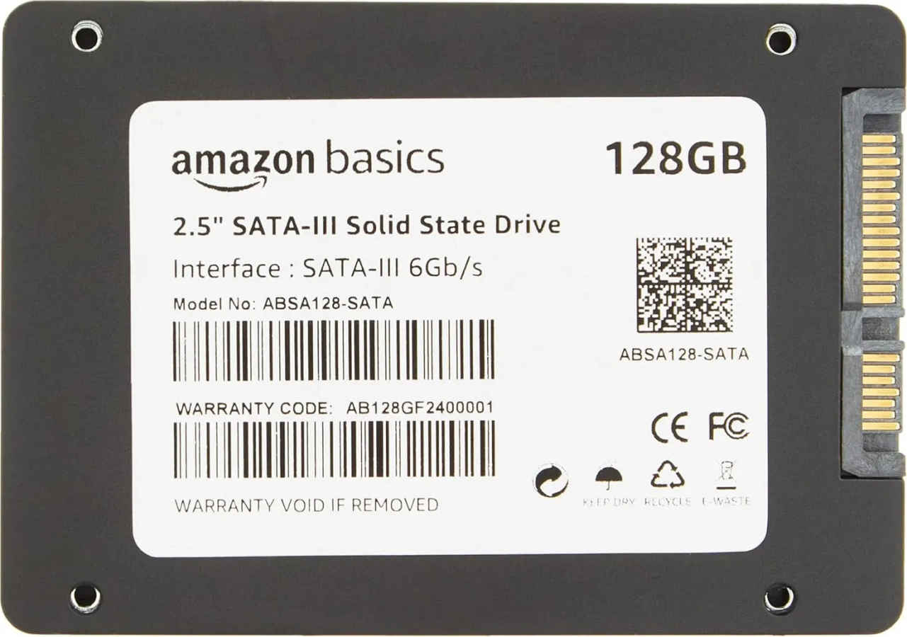 Amazon Basics ABSA128 128GB Internal Solid State Drive