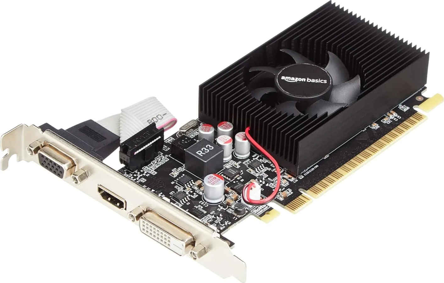 Amazon Basics NVIDIA GeForce GT 730 4 GB GDDR3 Graphics Card