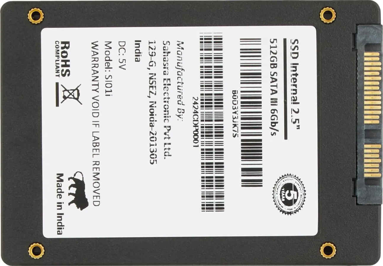 Amazon Basics SI10i 512 GB Internal Solid State Drive