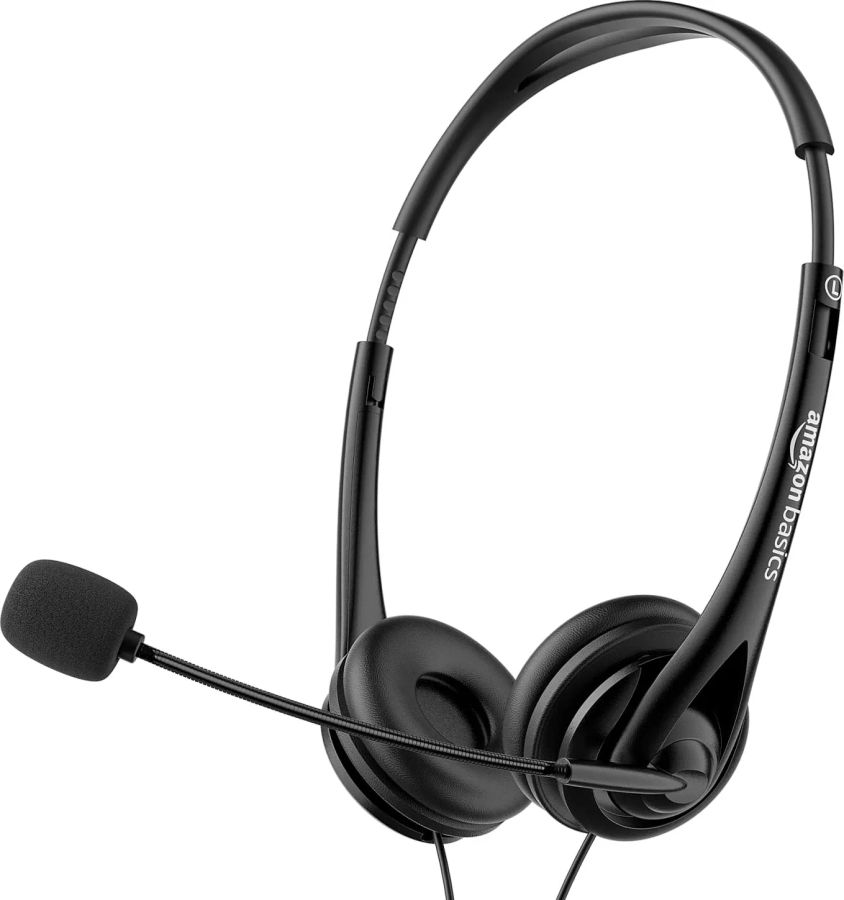 AmazonBasics AB-H04 Wired Headphones