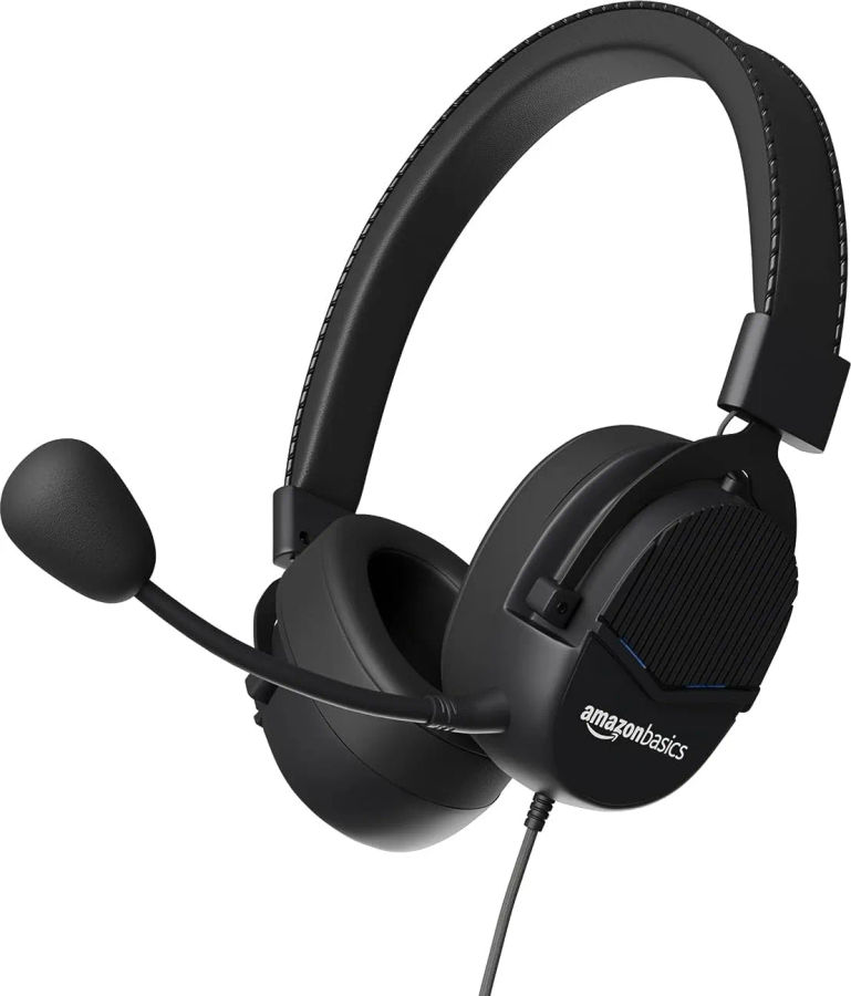AmazonBasics ‎AB-H08 Wired Gaming Headphones