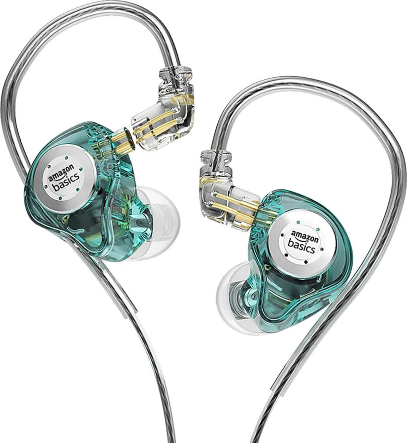 AmazonBasics Pro Series IEM Wired Earphones