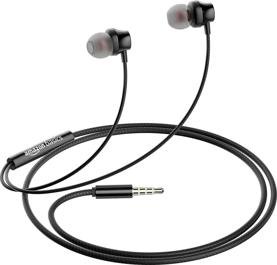 AmazonBasics WE-02 Wired Earphones