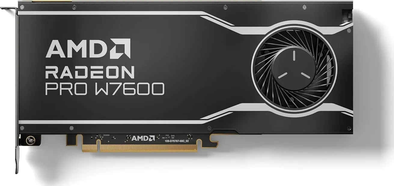 AMD Radeon PRO W7600 8 GB GDDR6 Graphics Card