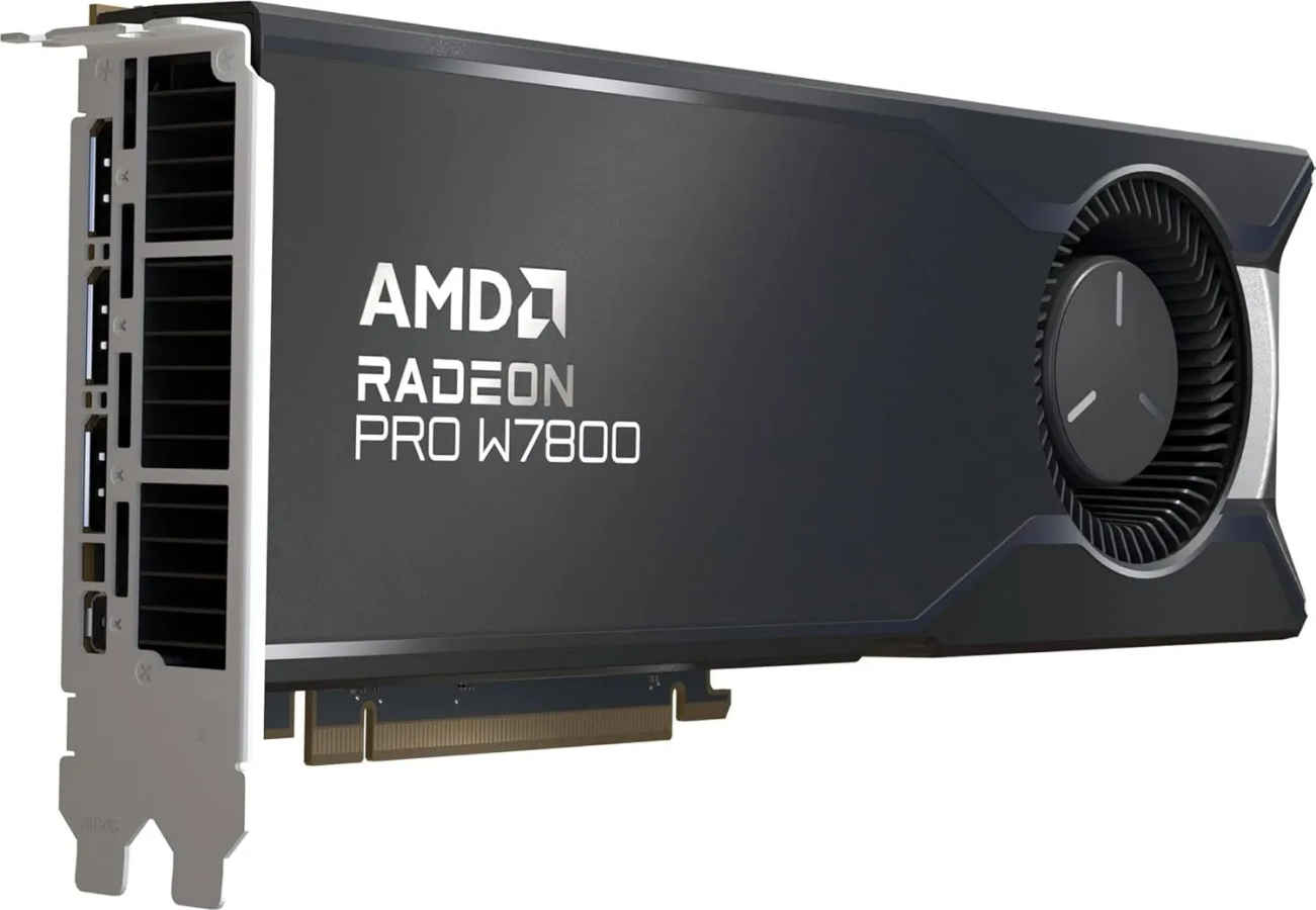 AMD Radeon PRO W7800 32 GB GDDR6 Graphics Card