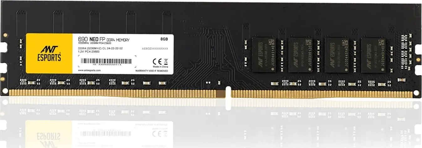Ant Esports 690 NEO FP AE8GD4U32M16C 8 GB DDR4-3200 Desktop RAM