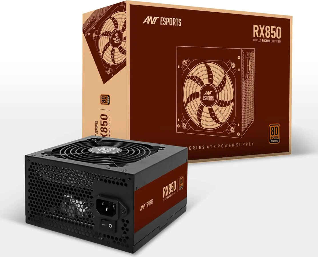 Ant Esports RX850 80 Plus Bronze 850 Watts PSU