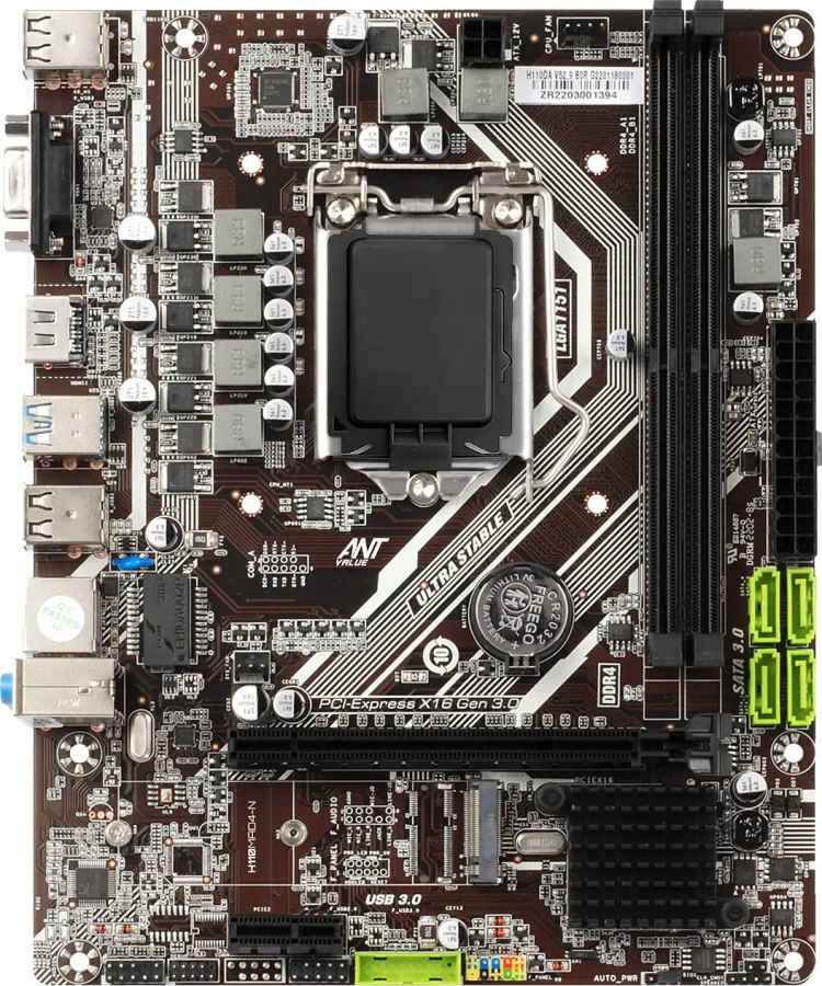 Ant Value H110MAD4-IN Motherboard