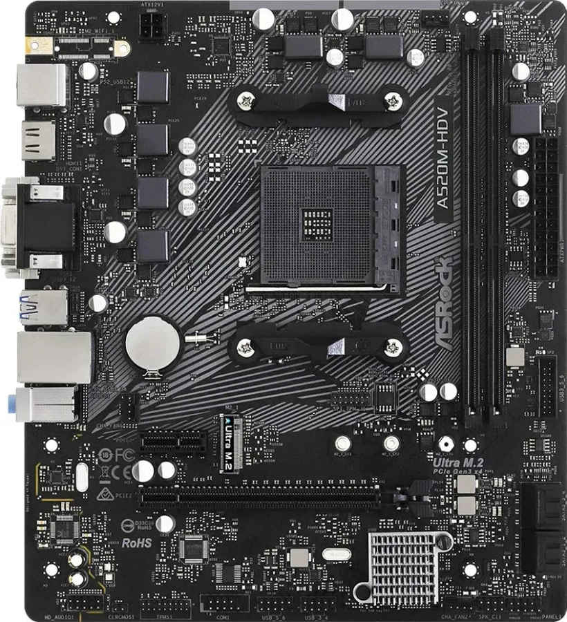 ASRock A520M-HDV Motherboard