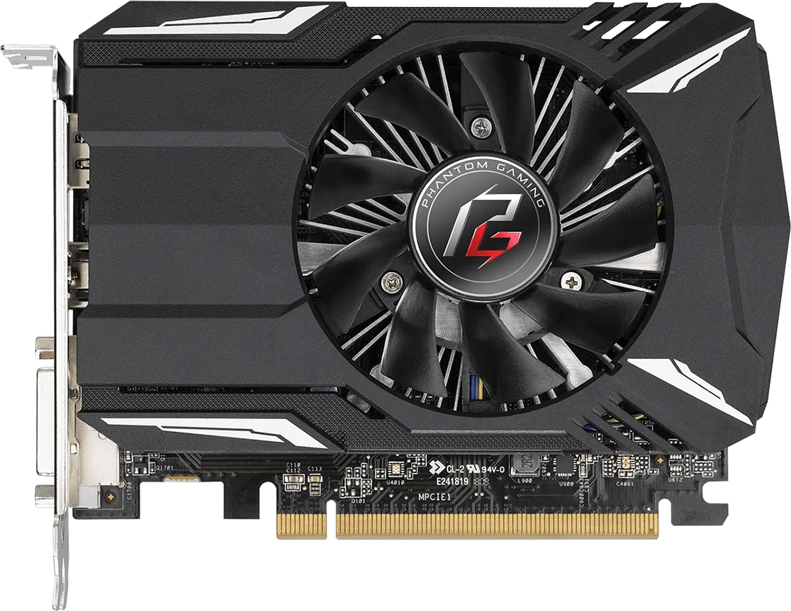 ASRock AMD Radeon RX 550 Phantom Gaming 4 GB GDDR5 Graphics Card