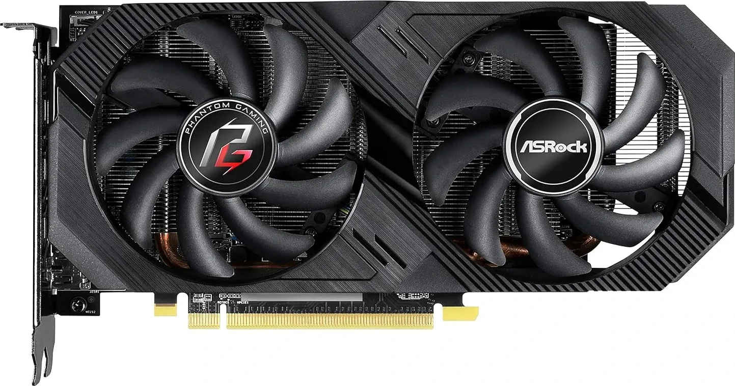 ASRock AMD Radeon RX 570 Phantom Gaming U 8G OC 8 GB GDDR5 Graphics Card