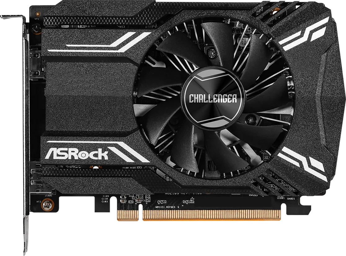 ASRock AMD Radeon RX 6400 Challenger ITX 4 GB GDDR6 Graphics Card