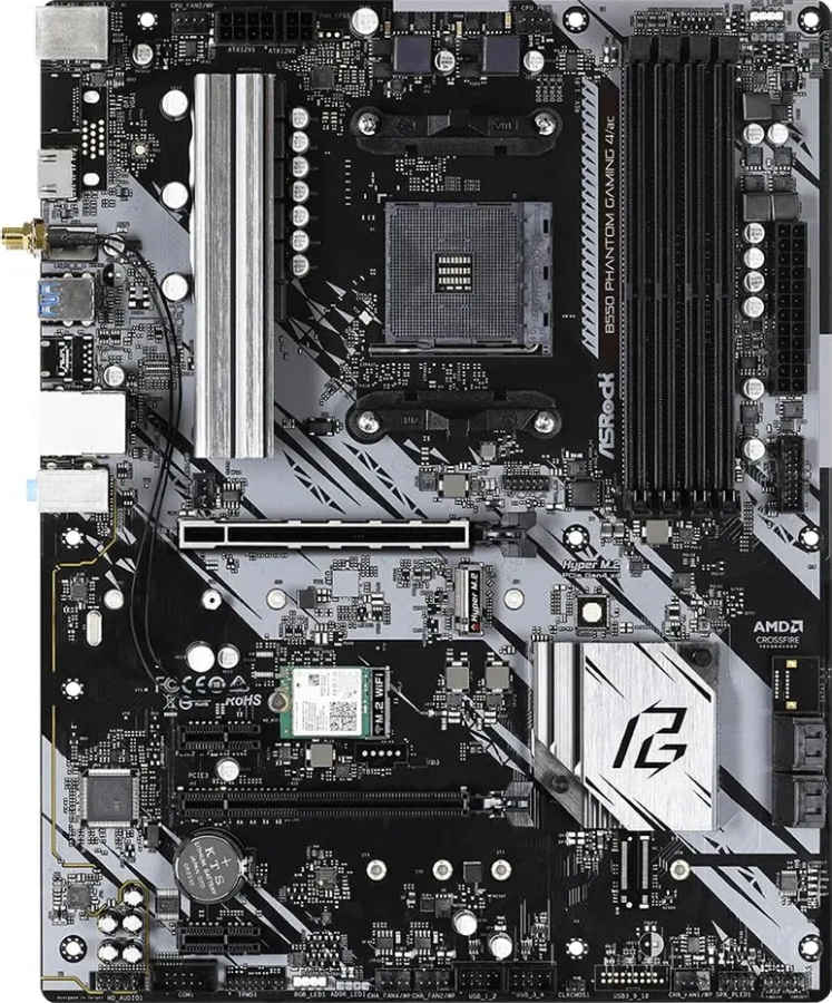 ASRock B550 Phantom Gaming 4/ac Wi-Fi Motherboard