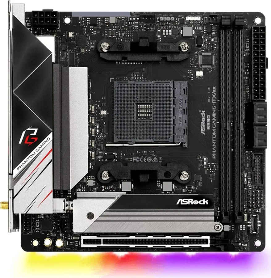 ASRock B550 Phantom Gaming-ITX/AX Motherboard