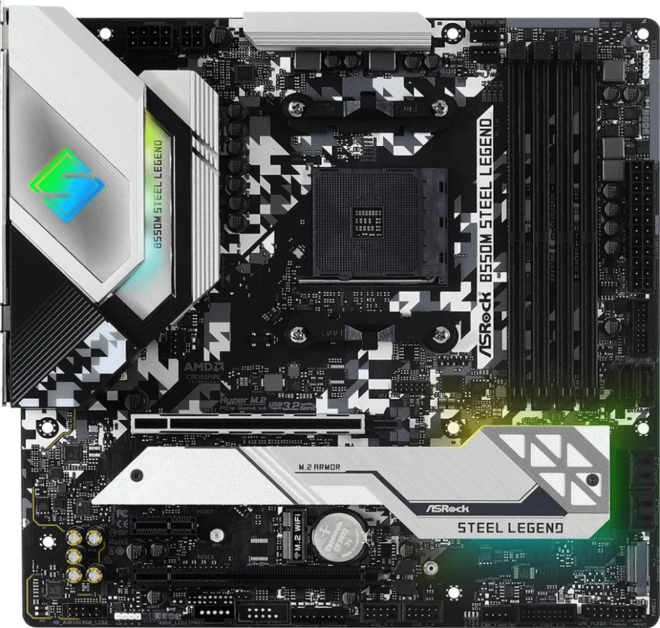 ASRock B550M Steel Legend Motherboard