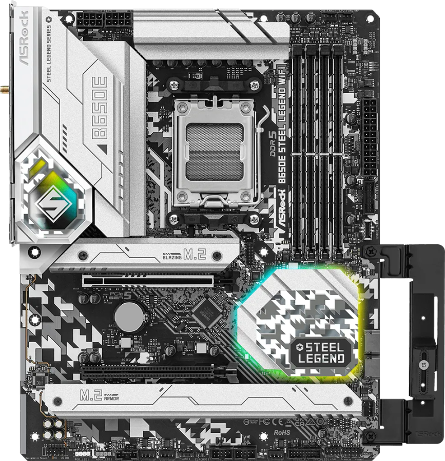 ASRock B650E Steel Legend Wi-Fi Motherboard