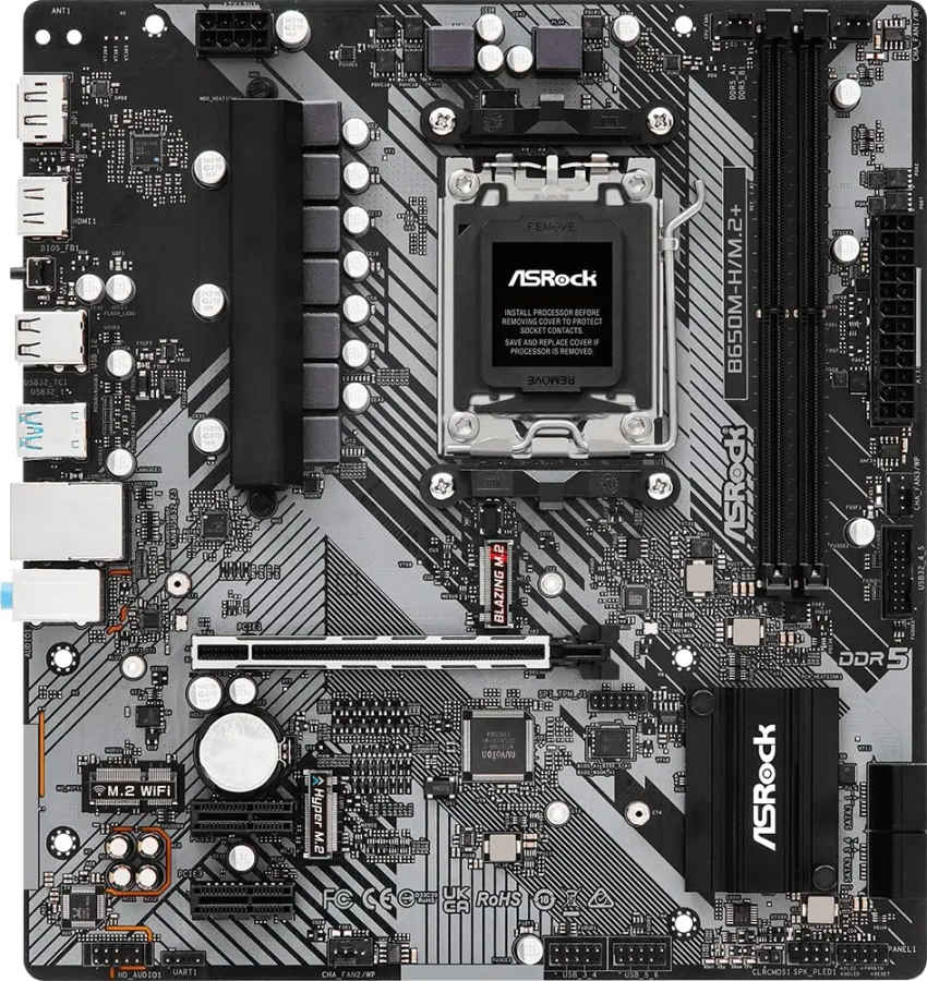 ASRock B650M-H/M.2+ Motherboard