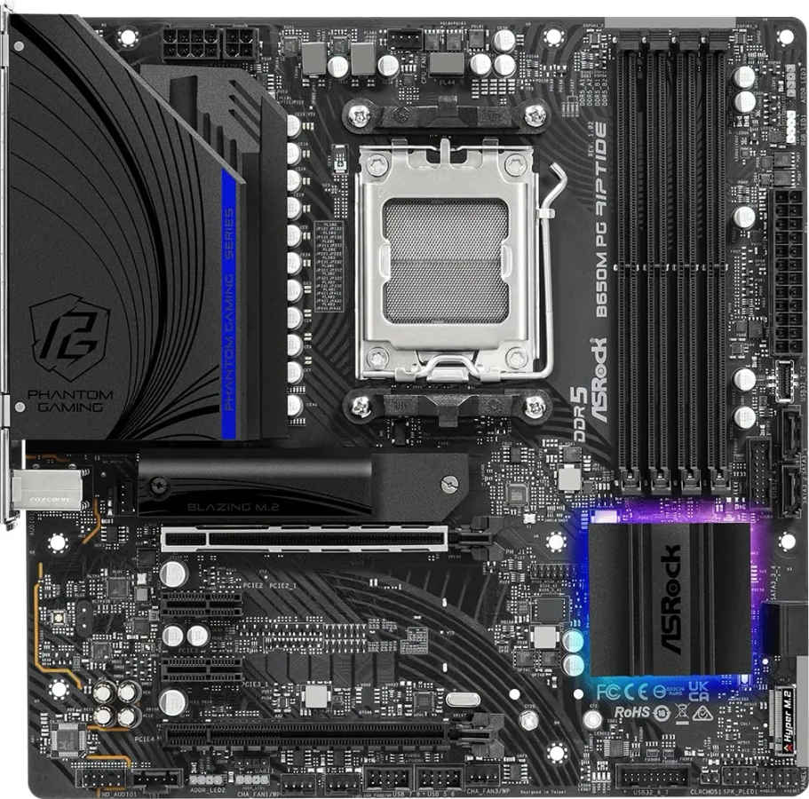 ASRock B650M PG Riptide Motherboard