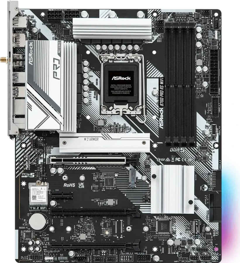 ASRock B760 Pro RS WiFi Motherboard