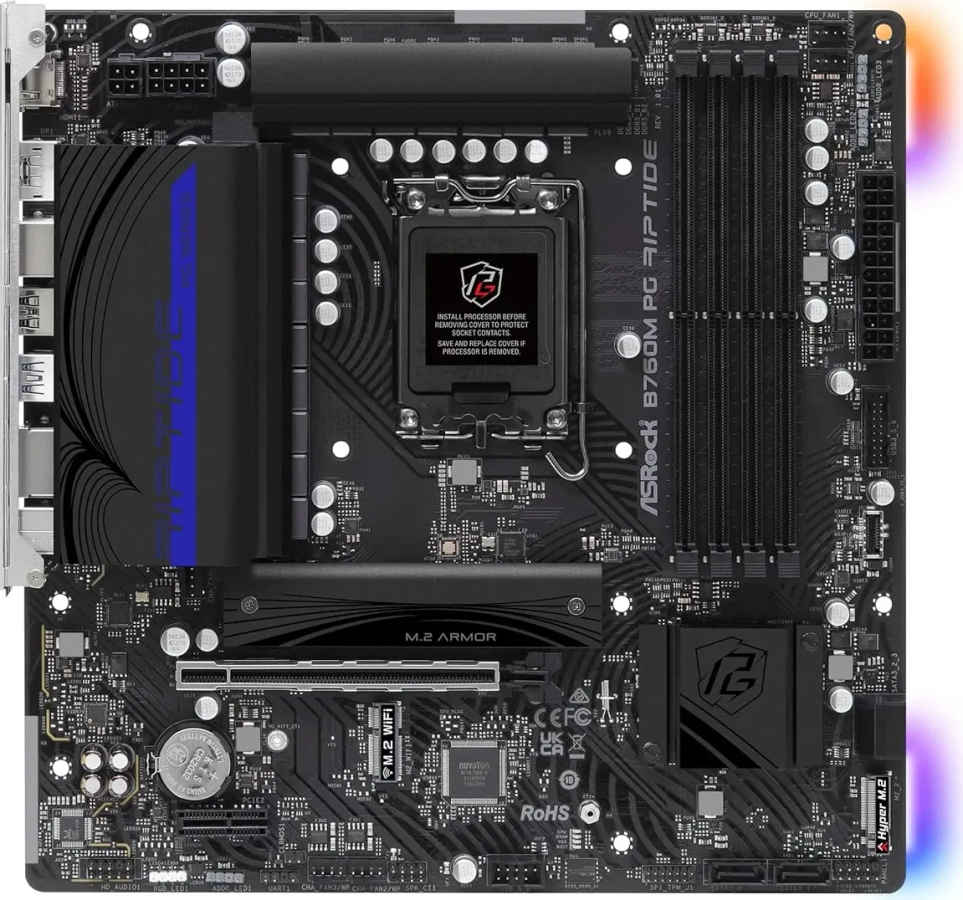 ASRock B760M PG Riptide Motherboard
