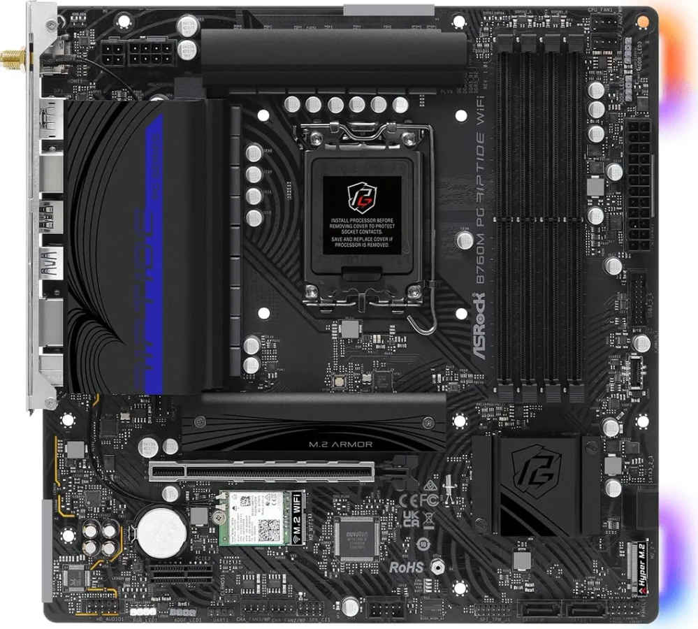 ASRock B760M PG Riptide Wi-Fi Motherboard