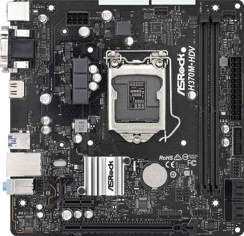 ASRock H370M-HDV Motherboard