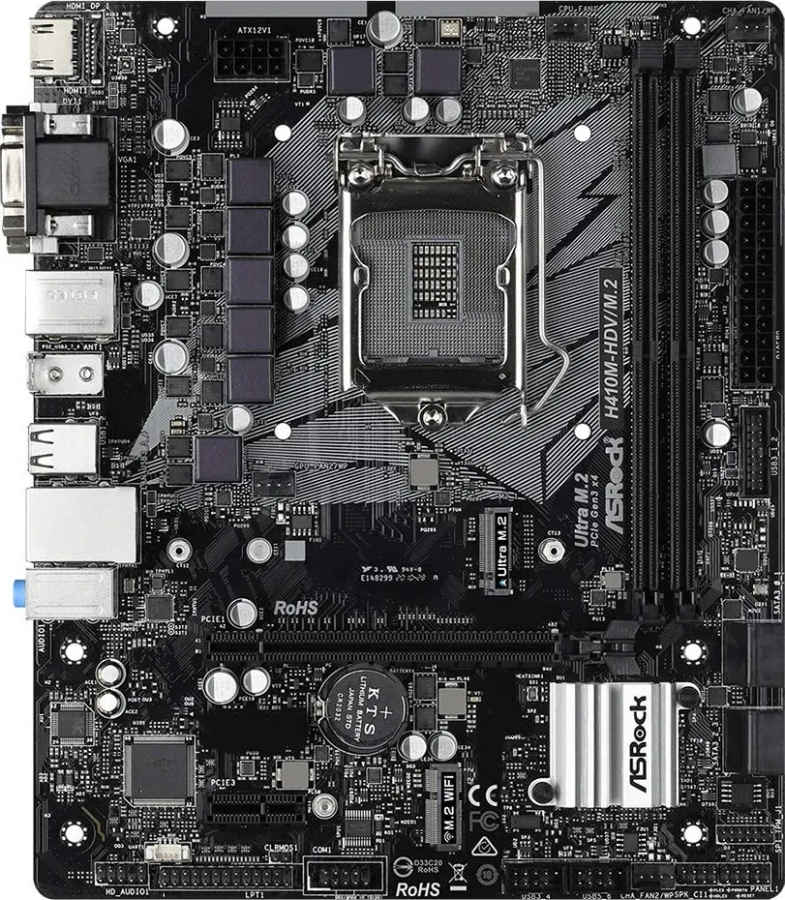 ASRock H410M-HDV/M.2 Motherboard