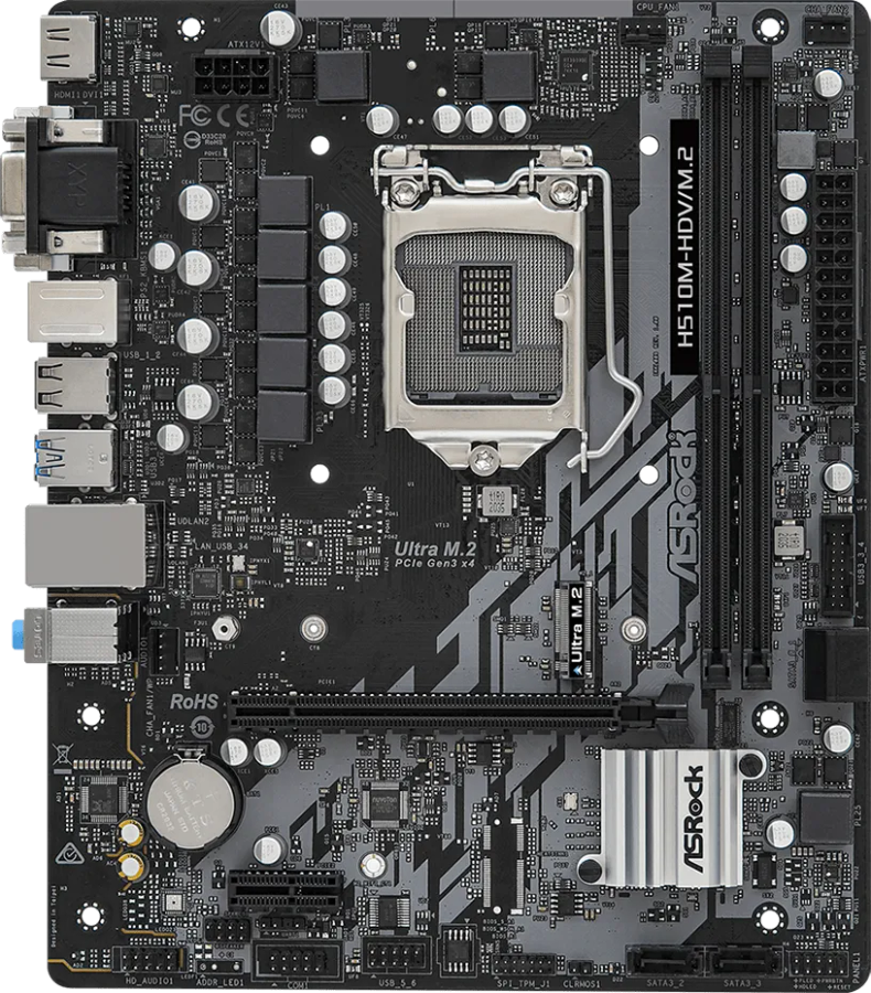 ASRock H510M-HDV/M.2 Motherboard