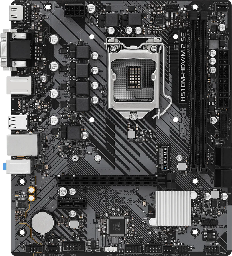 ASRock H510M-HDV/M.2 SE Motherboard