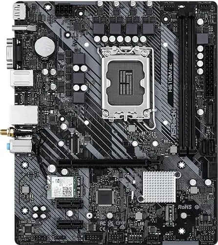 ASRock H610M/ac Wi-Fi Motherboard