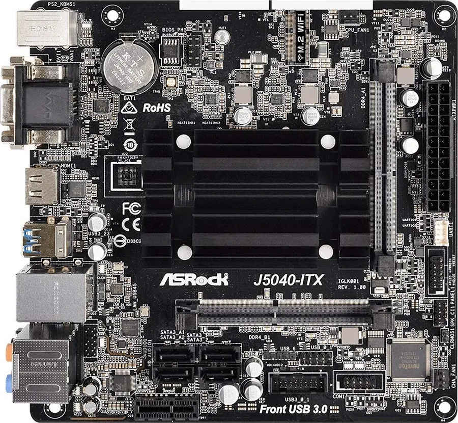 ASRock J5040-ITX Motherboard