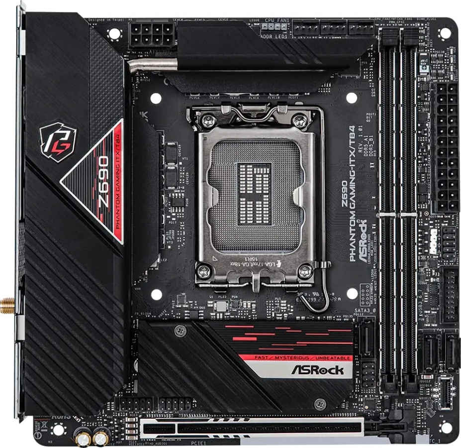 ASRock Z690 Phantom Gaming-ITX/TB4 Wi-Fi Motherboard