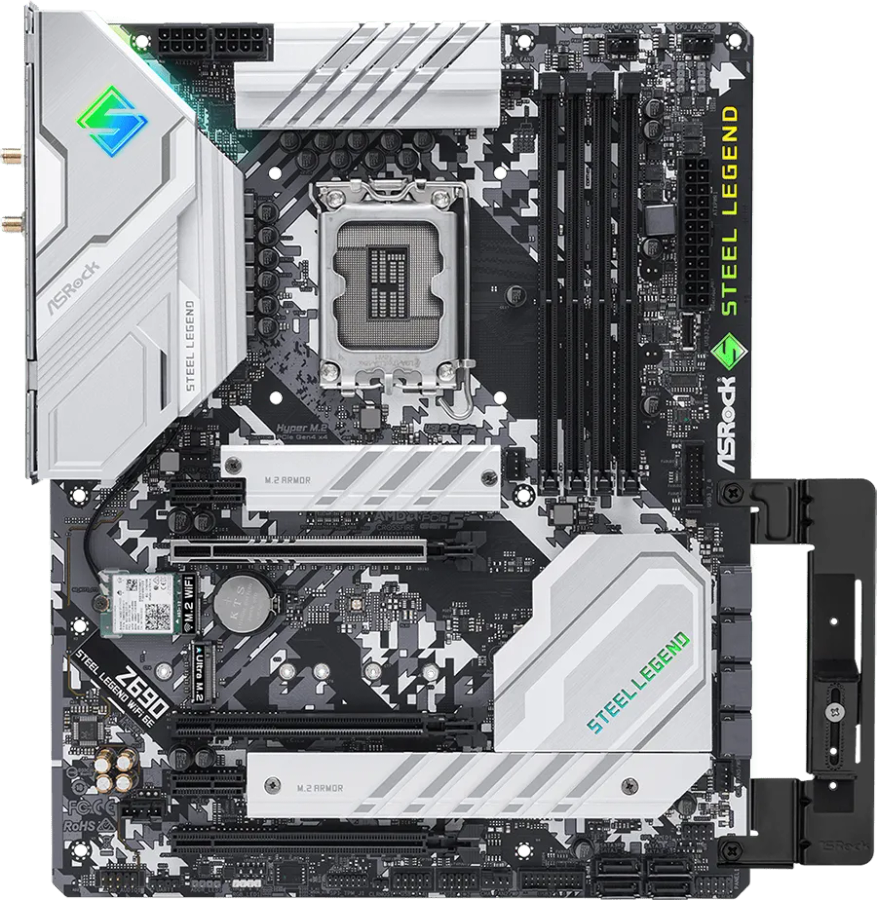 ASRock Z690 Steel Legend WiFi 6E Motherboard