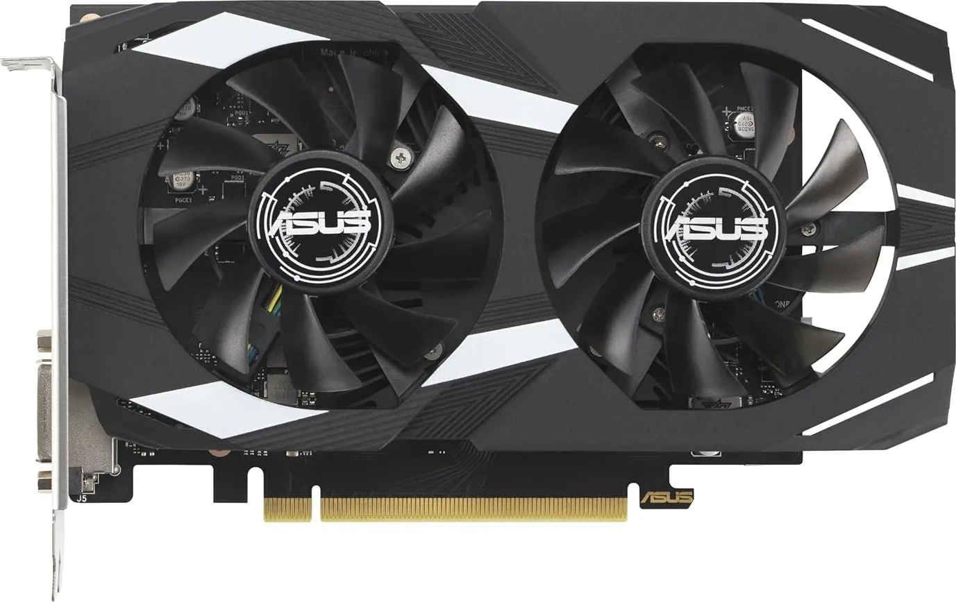 Asus Dual NVIDIA GeForce RTX 3050 OC Edition 6 GB GDDR6 Graphics Card